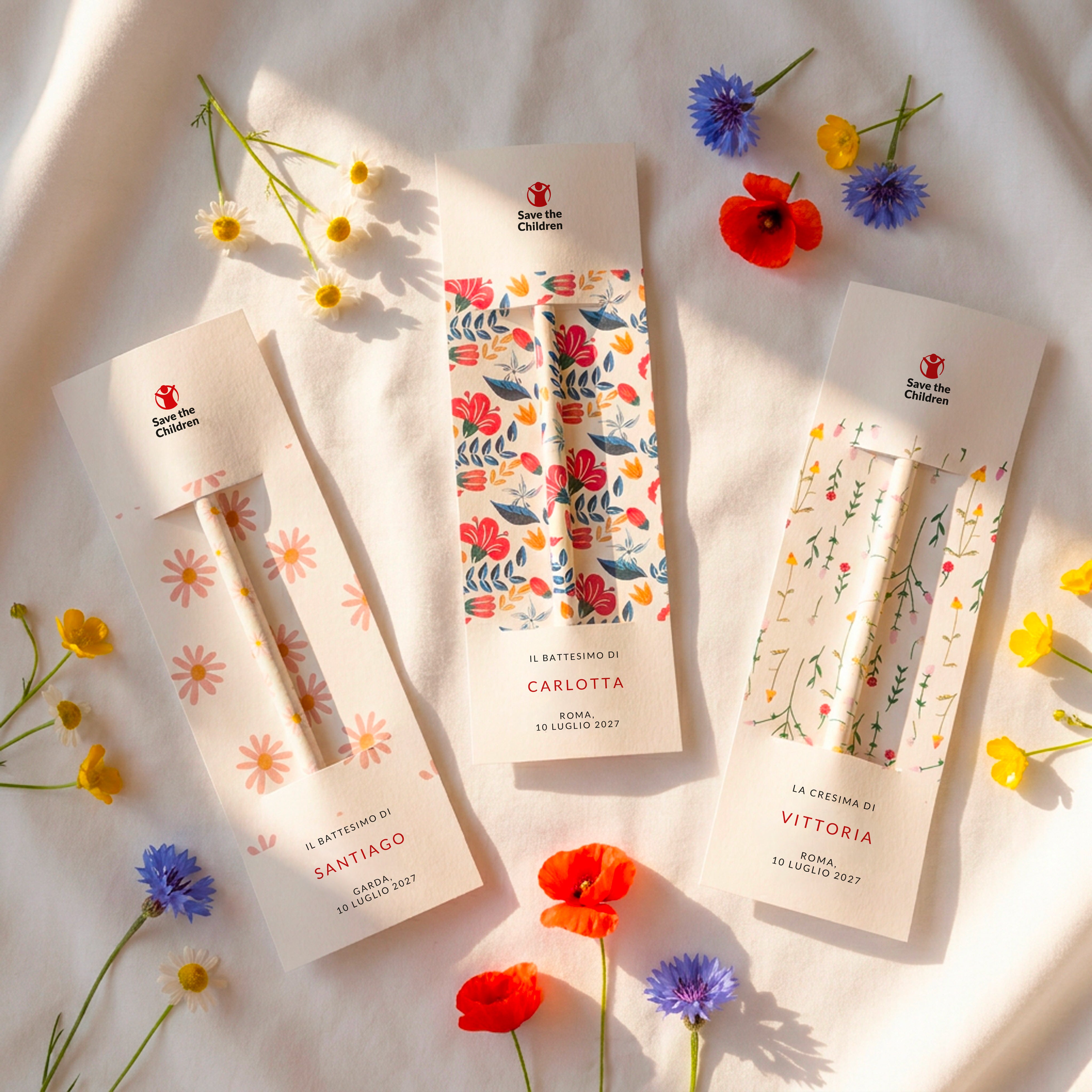 Matita piantabile Fiori pop