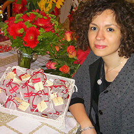 Testimonial Save the Children per le bomboniere solidali Annalisa